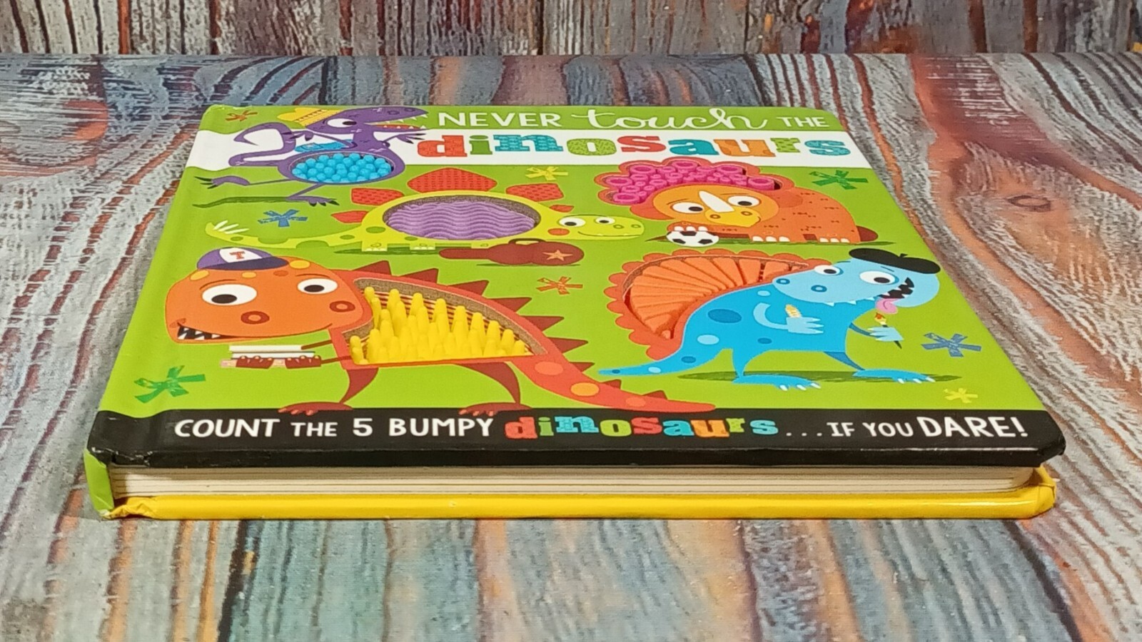 Never Touch the Dinosaurs (2019, Board Book)