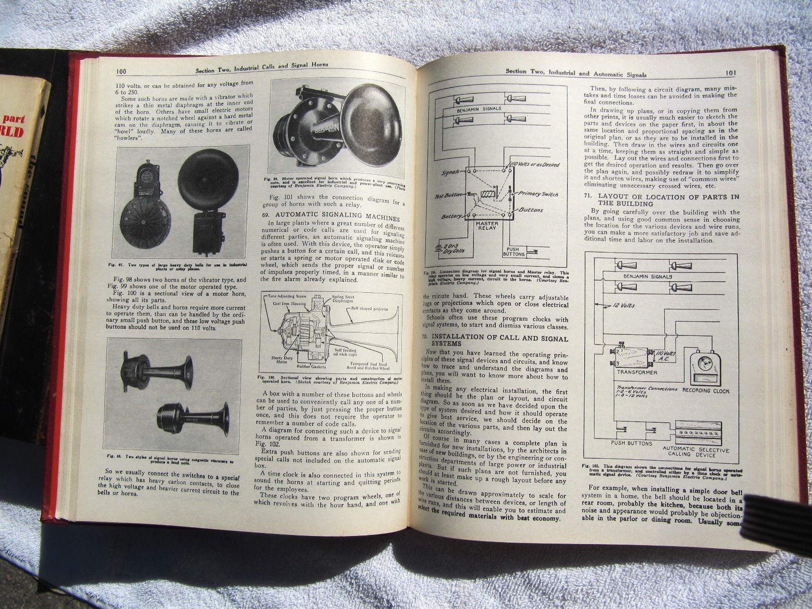 1944 COYNE Electrical and Radio SCHOOL Ref Encyclopedia Vol 1 Telephone Motors