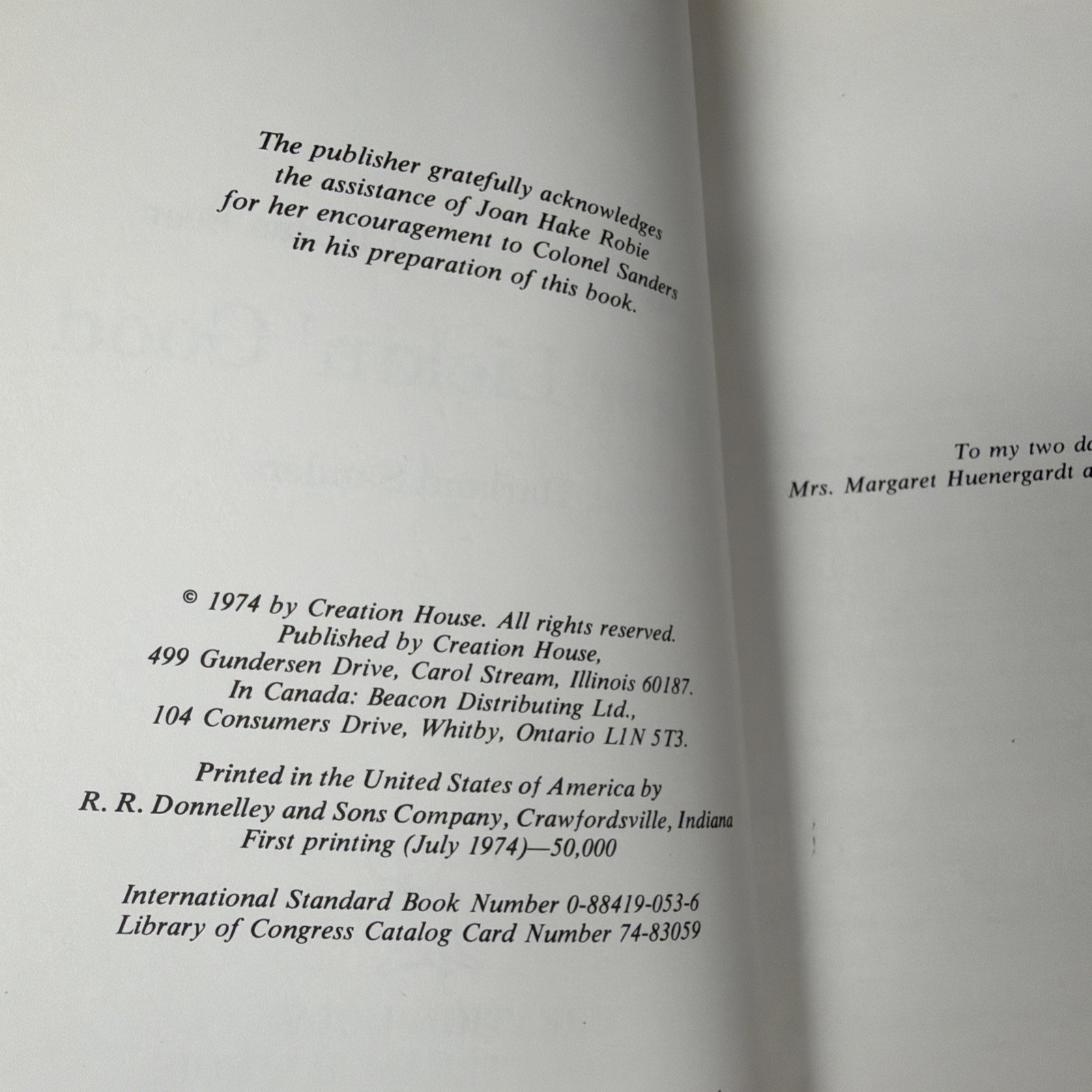 Life As I Have Known It Has Been Finger Lickin&rsquo; Good by Col Harland Sanders 1974