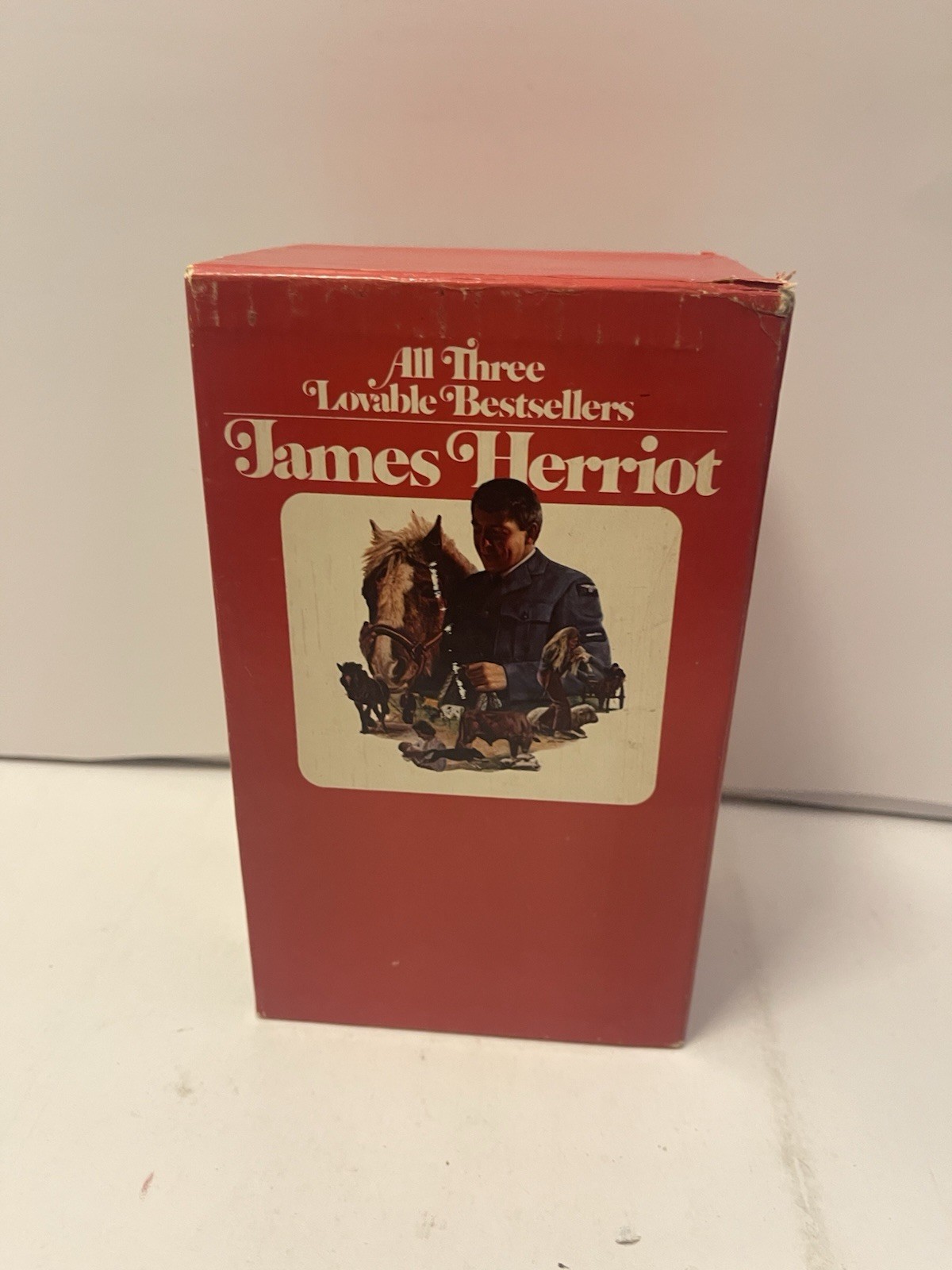 James Herriot Box Set of 3 Lovable Bestsellers All Creatures Series PB 1970&rsquo;S