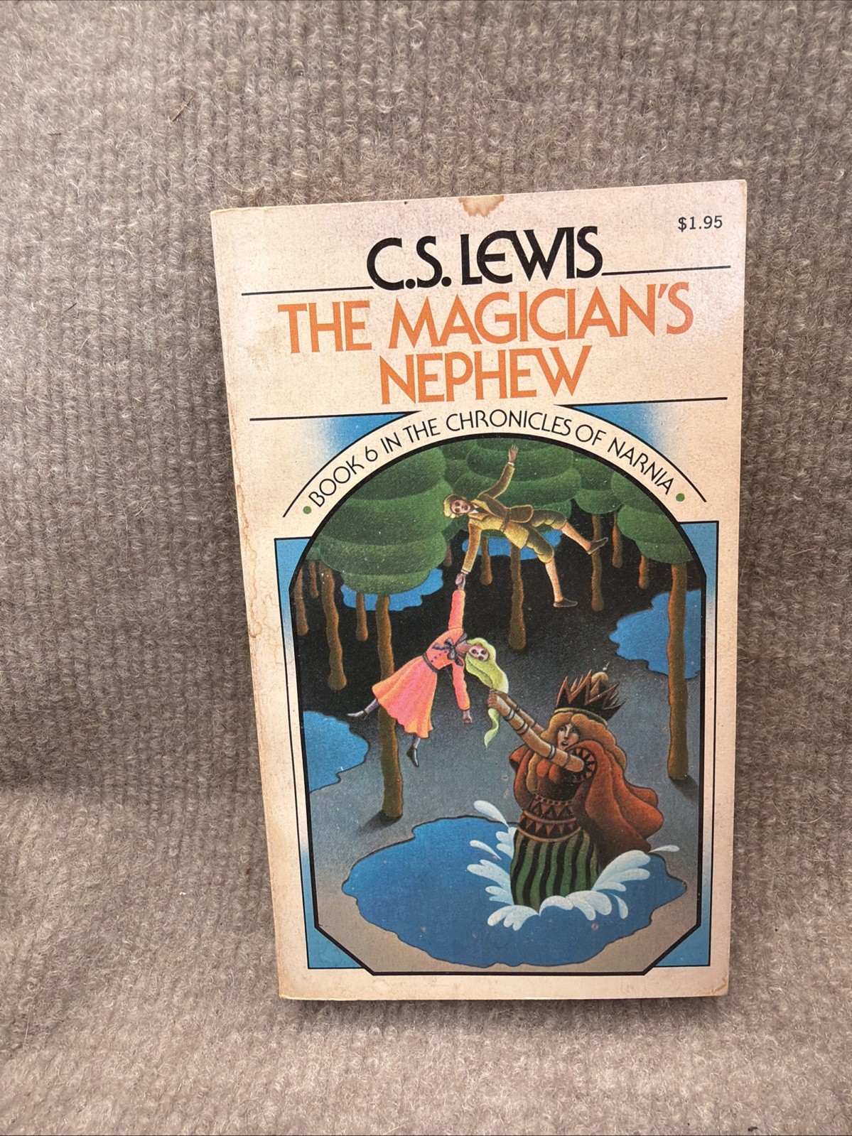 Vtg 1970&rsquo;s The Chronicles of Narnia 6 Book Box Set C.S. Lewis Collier/Macmillian