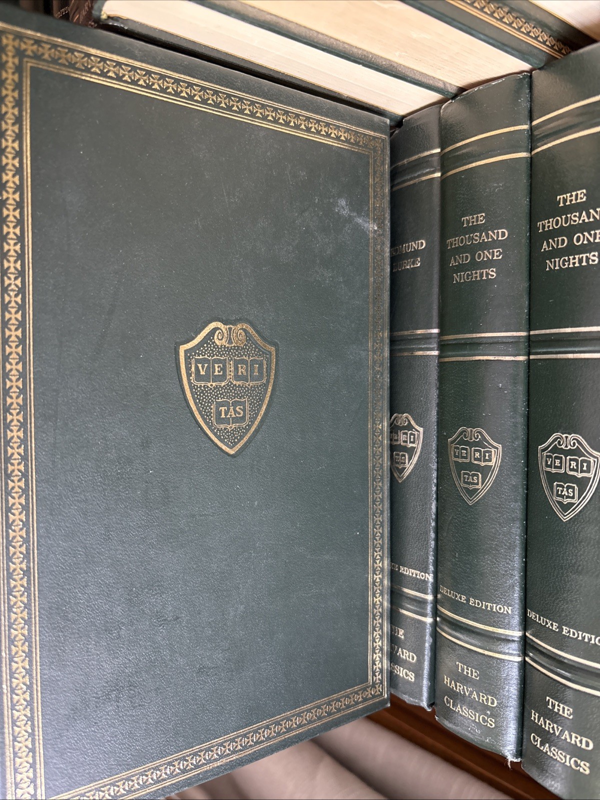 Harvard Classics Deluxe Edition Green Leather Individual Volumes – CHOOSE TITLES