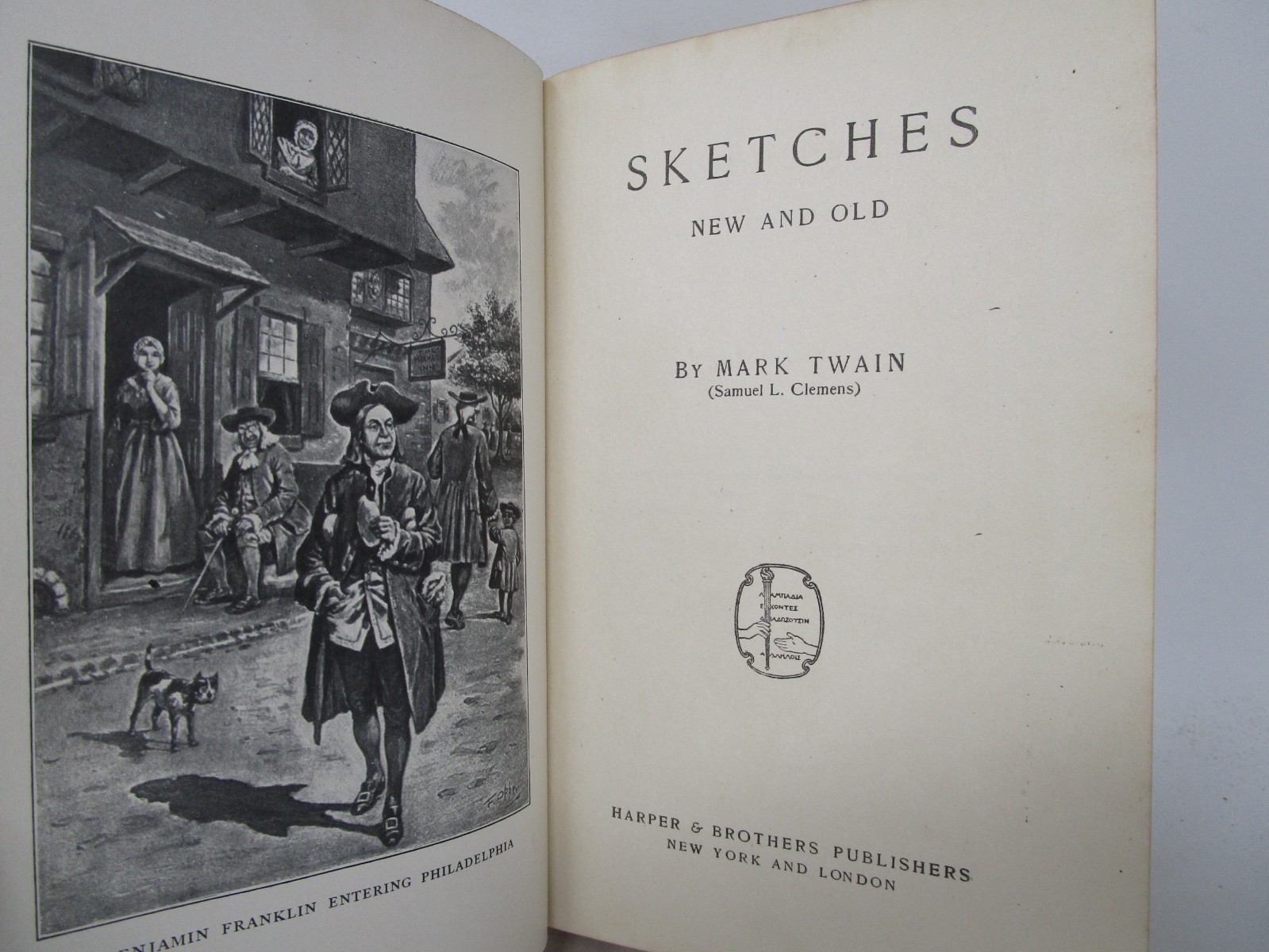 Author&rsquo;s National Edition Mark Twain Sketches New and Old