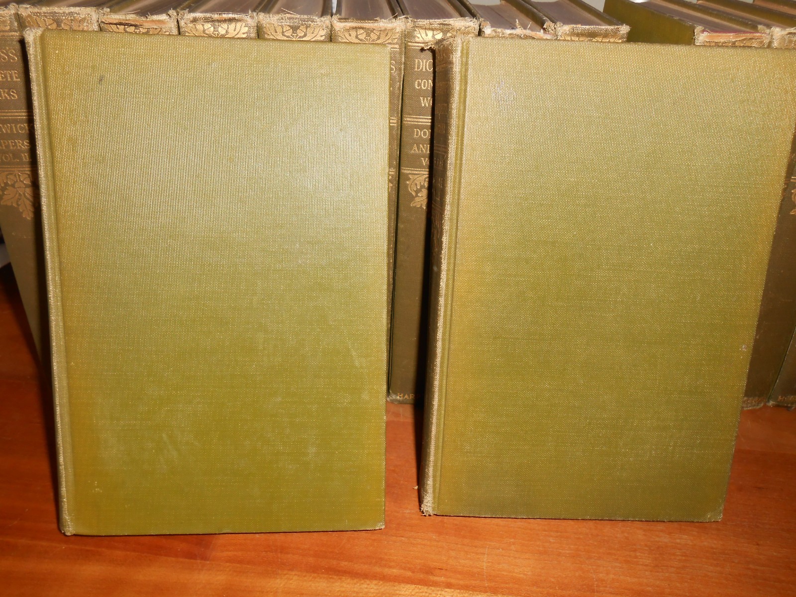17 COMPLETE WORKS OF CHARLES DICKENS 9 Novels Harper & Bro Illustrated – HC GC