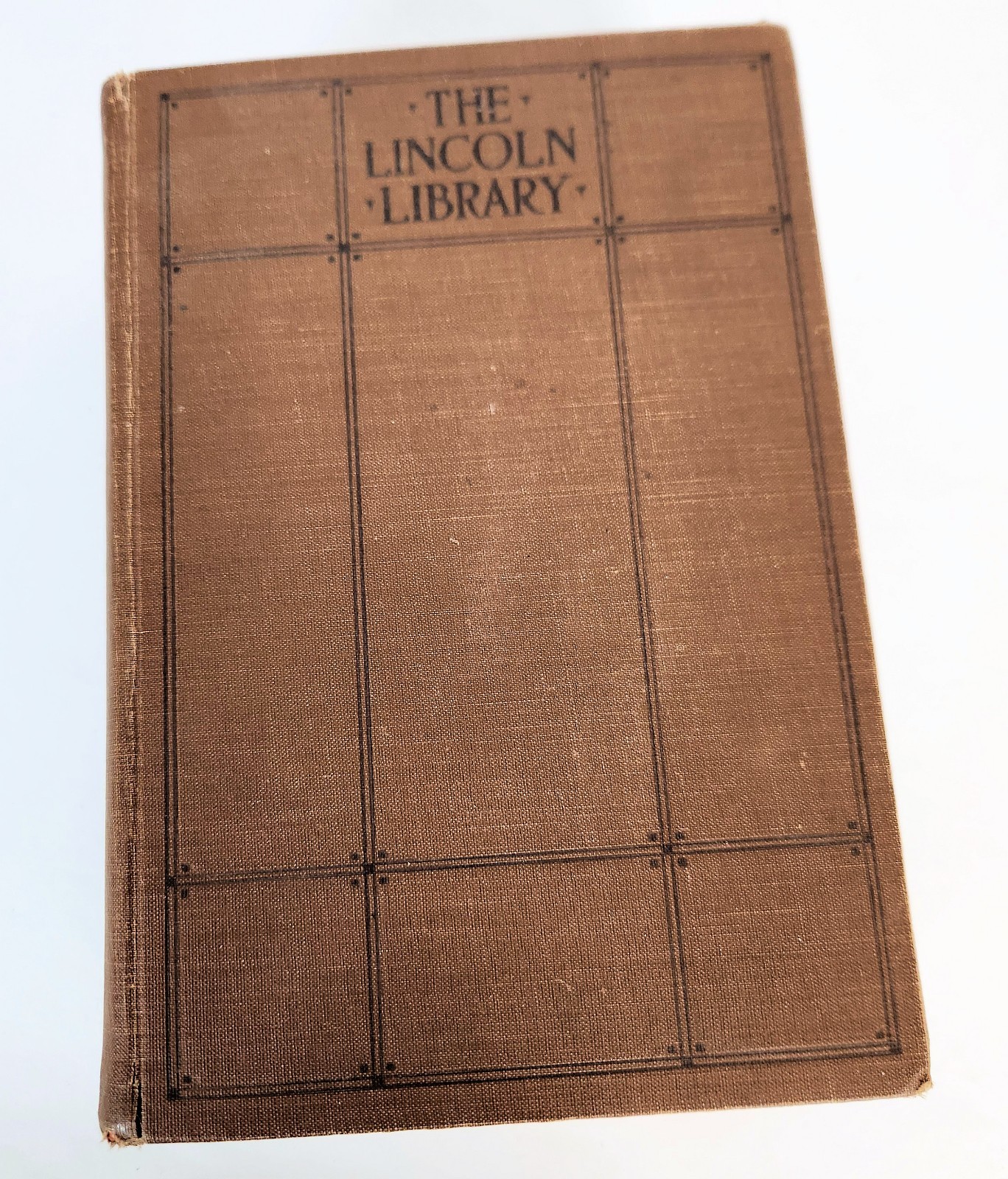 The Lincoln Library of Essential Information Frontier Press 1924 Self-Education