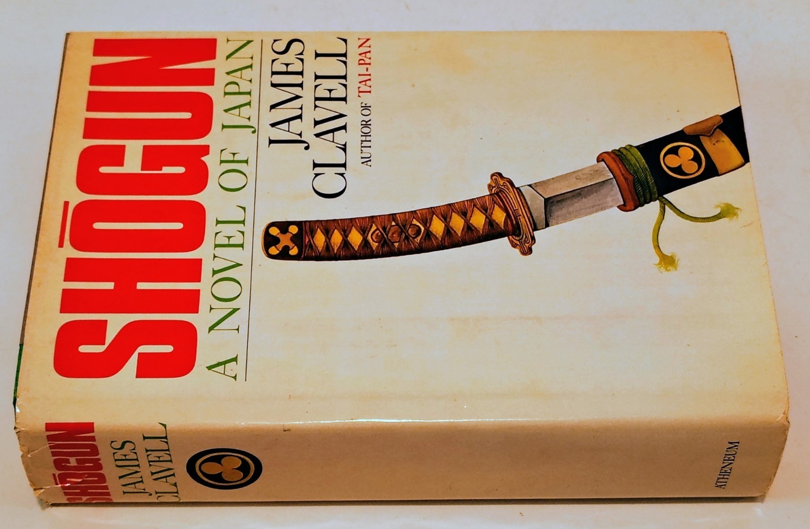 Shogun James Clavell 1975 True Atheneum 1st Edition, 1st Printing Hardcover HCDJ