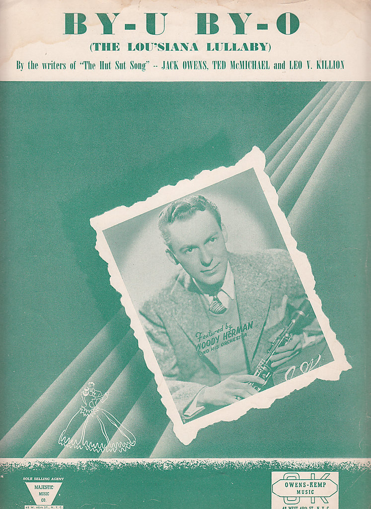By-u By-o-1941-Jack Owens/-Woody Herman-Sheet Music