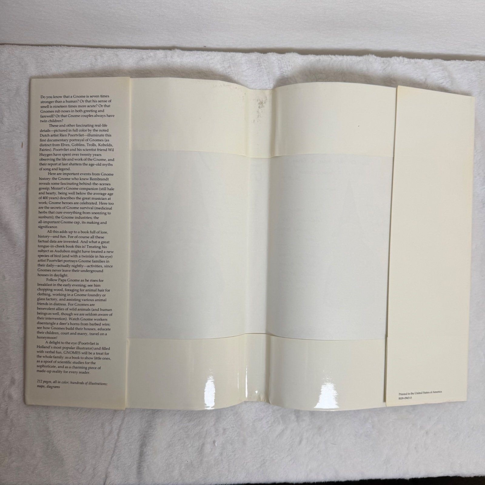 Gnomes by Wil Huygen & Rien Poortvliet 1977 Hardcover Illustrated Dust Jacket
