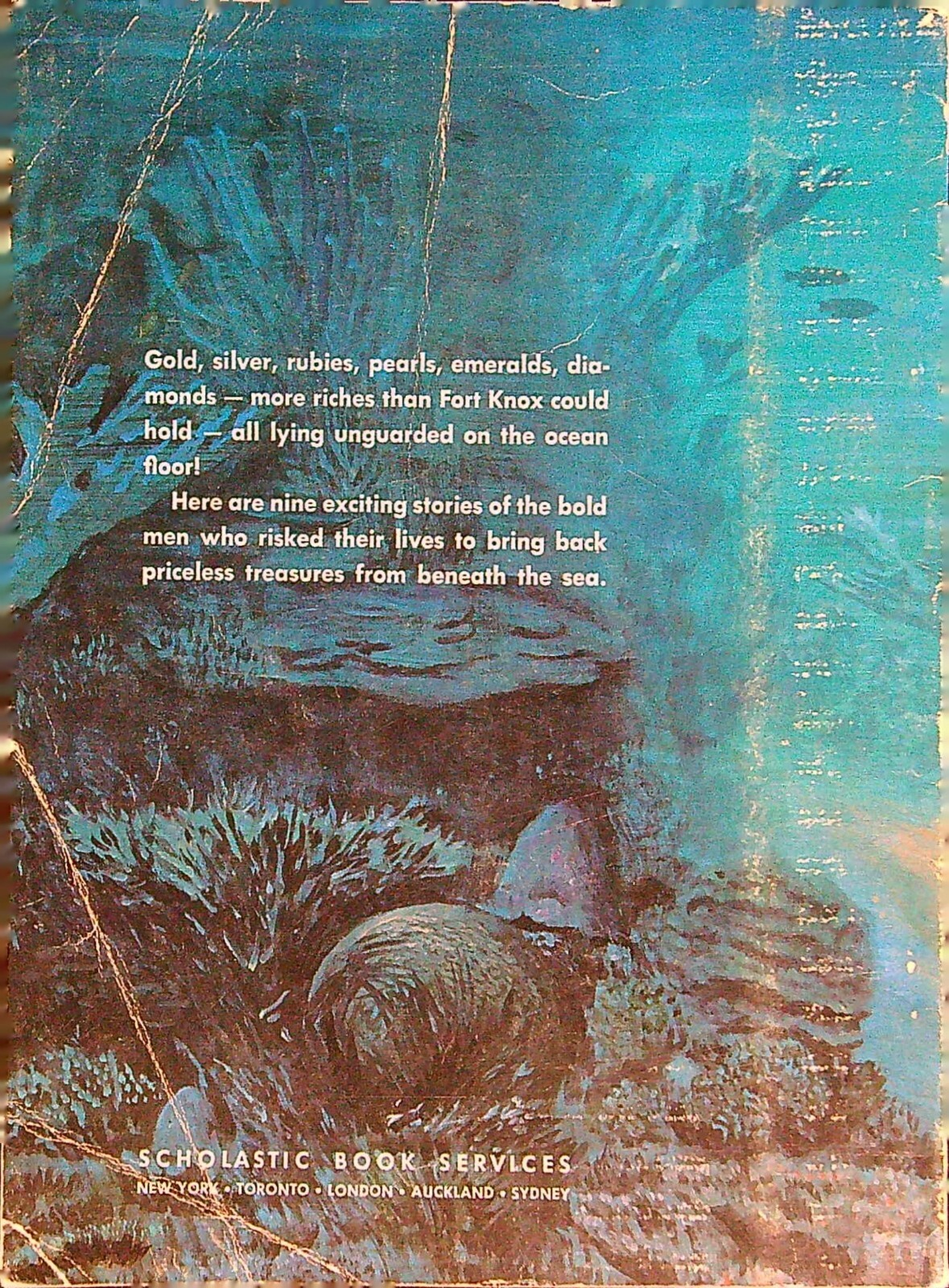 Treasures Beneath the Sea by Robert Silverberg 1971, Paperback 78 pages 9b