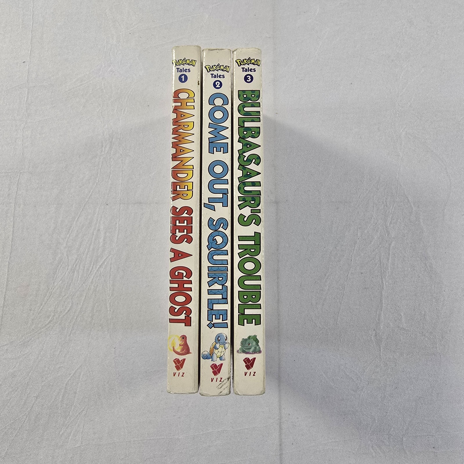 Pokemon Tales, Vol. 1-3 by Tomoaki Imakuni (1999, Children&rsquo;s Board Books)