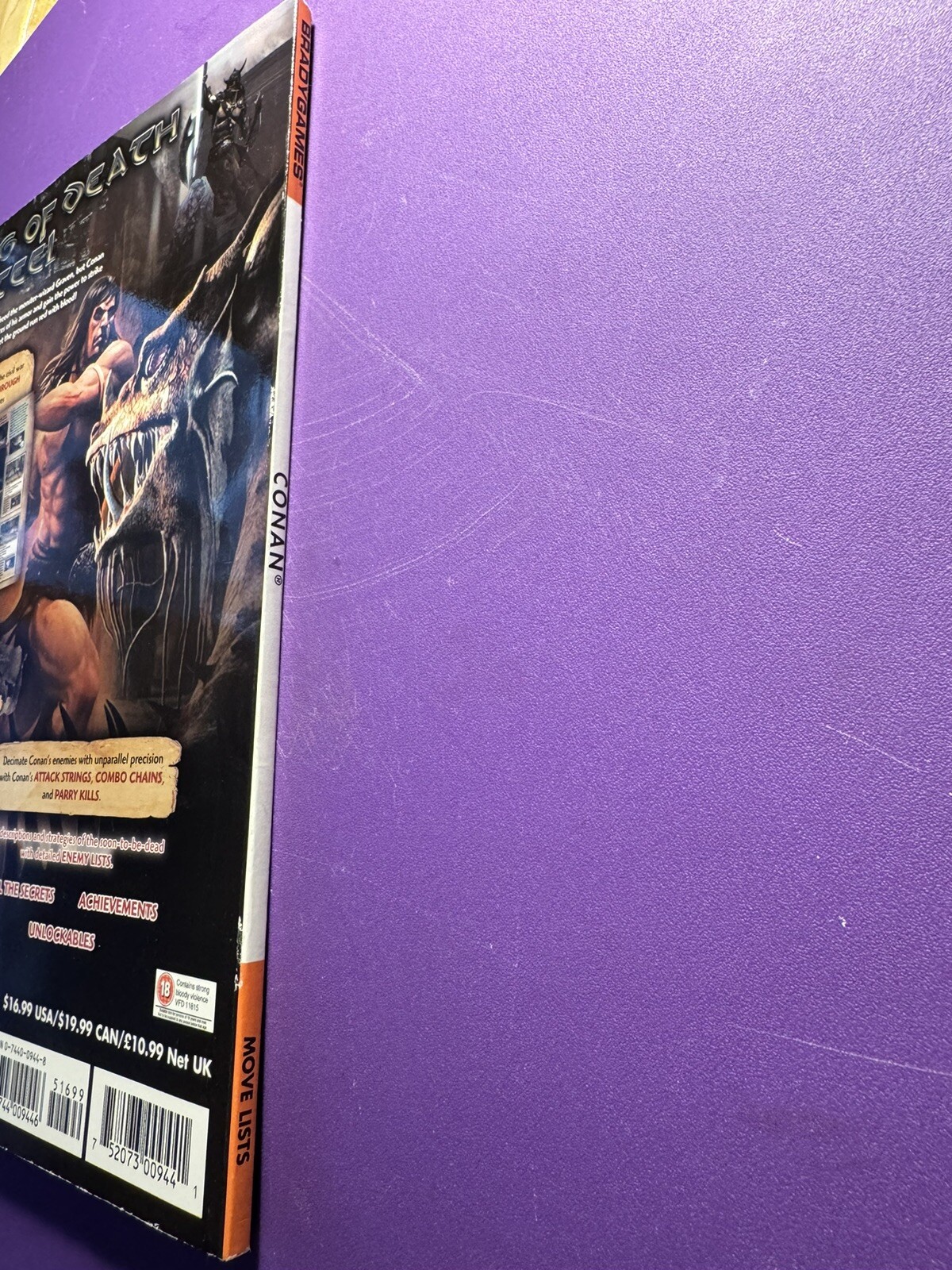 Conan by BradyGames Staff and David Cassady (2007)
