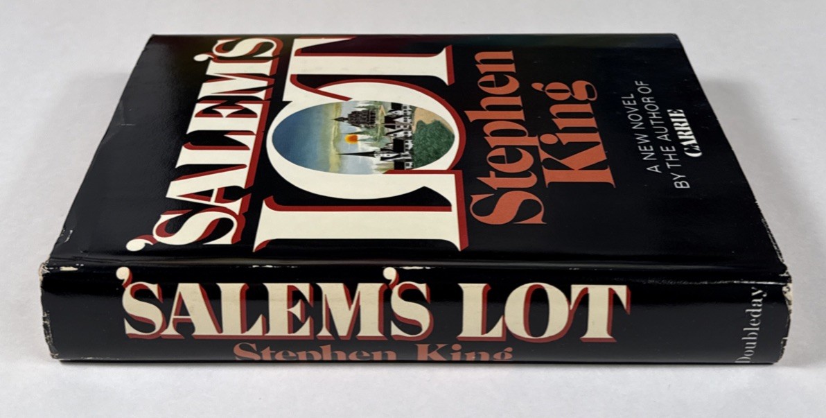 SALEM&rsquo;S LOT Stephen King 1975 Hardcover Early Book Club Edition BCE