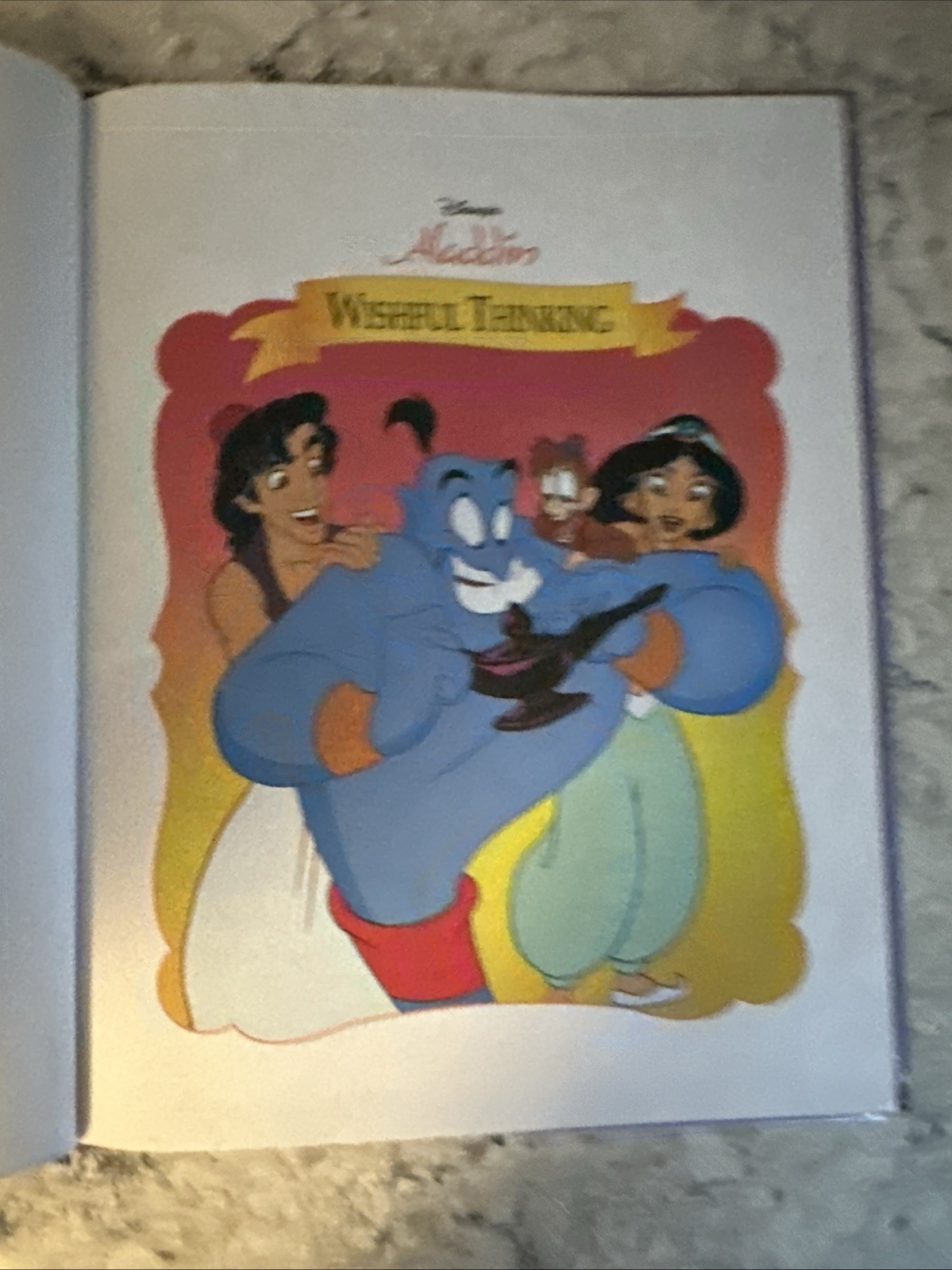 Disney&rsquo;s « Storytime Treasures » Library: Aladdin: Wishful Thinking by Disney 1998
