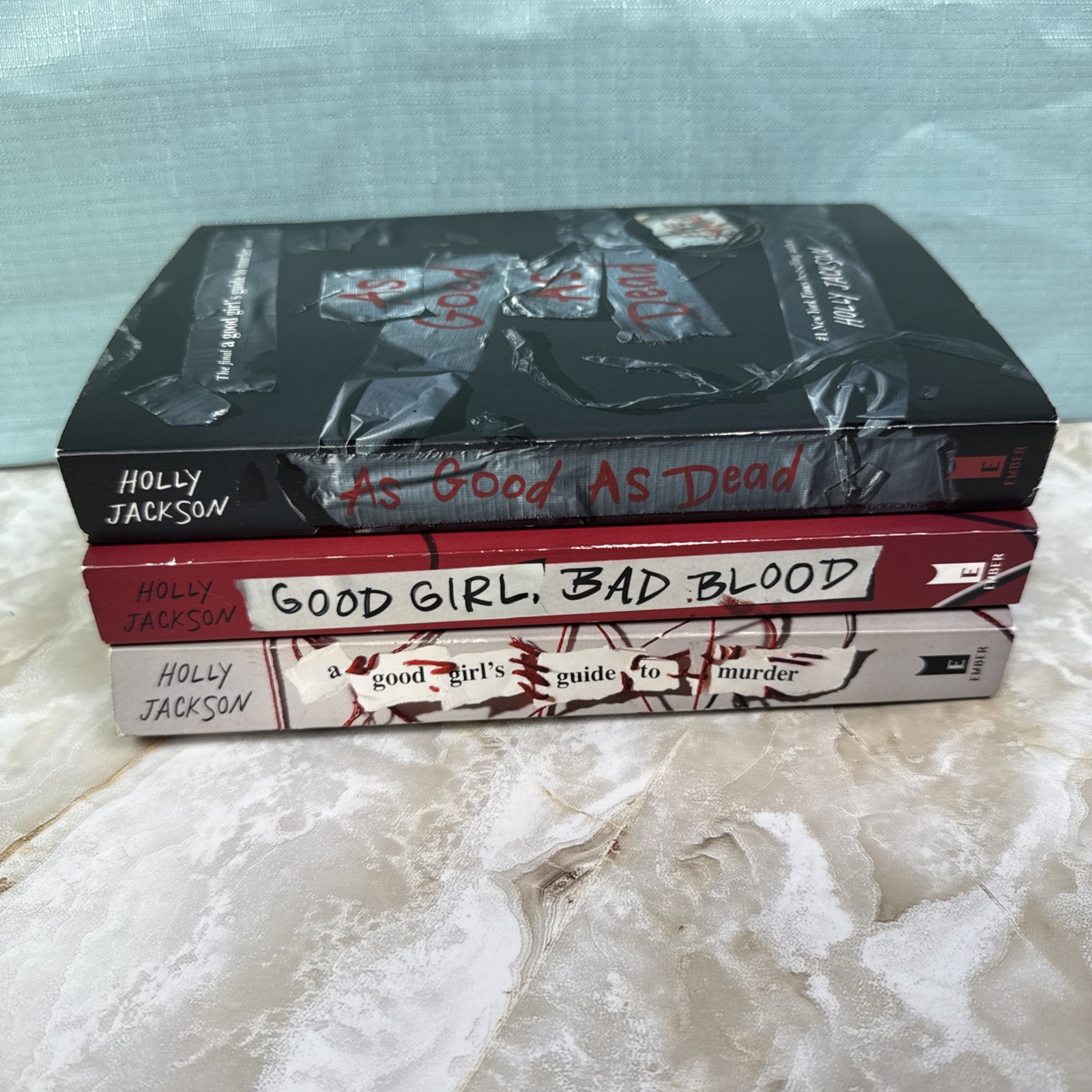 A Good Girl&rsquo;s Guide to Murder Series by Holly Jackson Paperback Set Trilogy