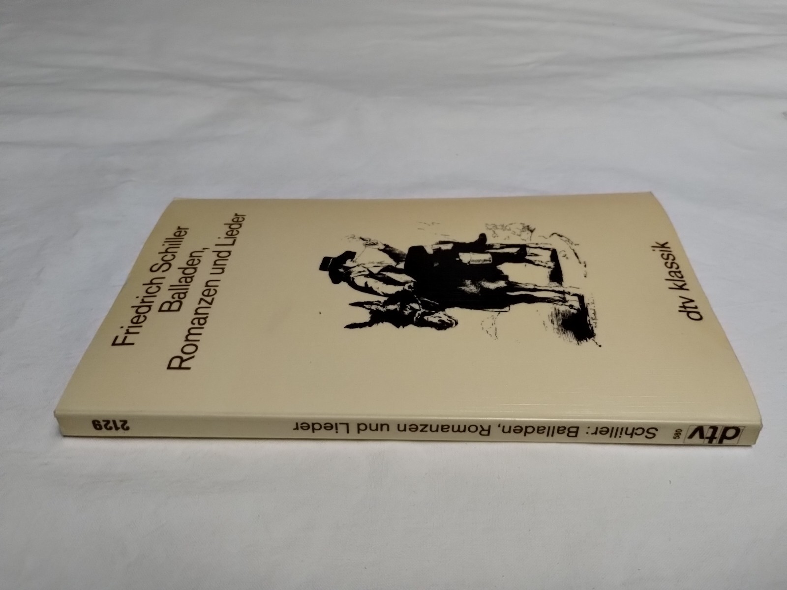 Balladen, Romanzen Und Lieder by Friedrich Schiller 1984 Vintage German 80&rsquo;s PB