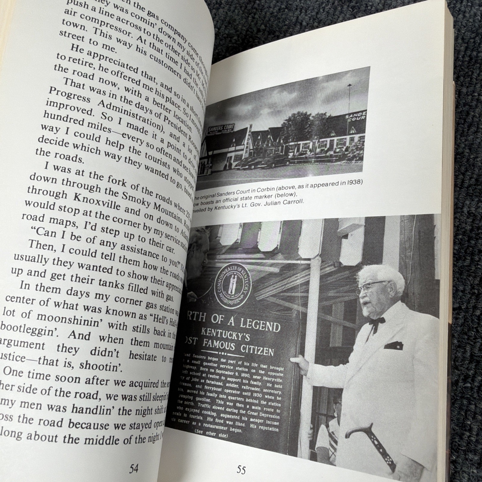 Life As I Have Known It Has Been Finger Lickin&rsquo; Good by Col Harland Sanders 1974