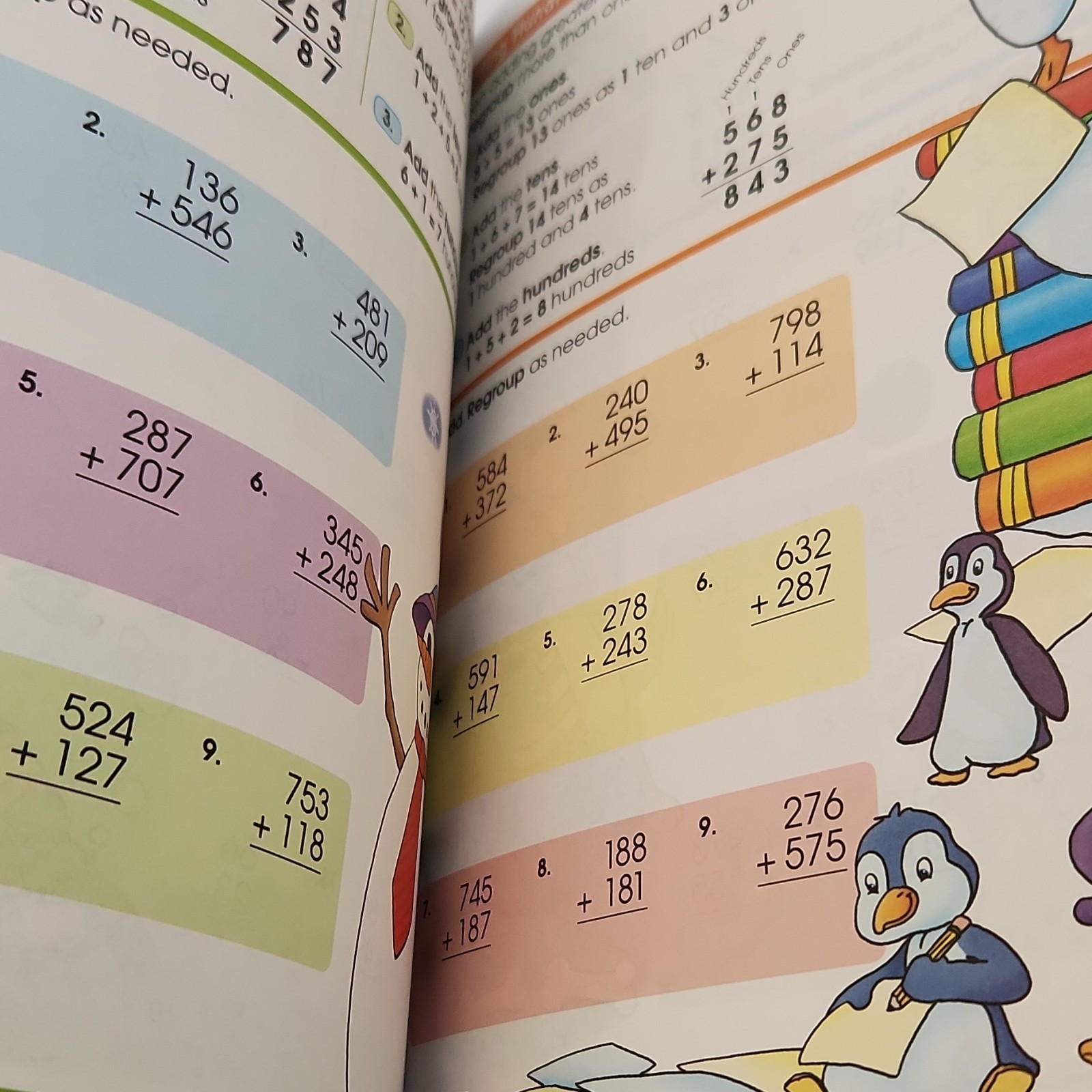 School Zone Addition & Subtraction by Staff (Paperback, Ages 6-8, Math)