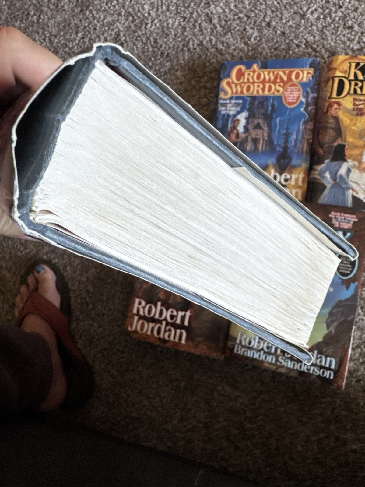 Robert Jordan Wheel of Time Books 6, 7, 8, 11 & 14 Final Print (Lot-5) Hard Back