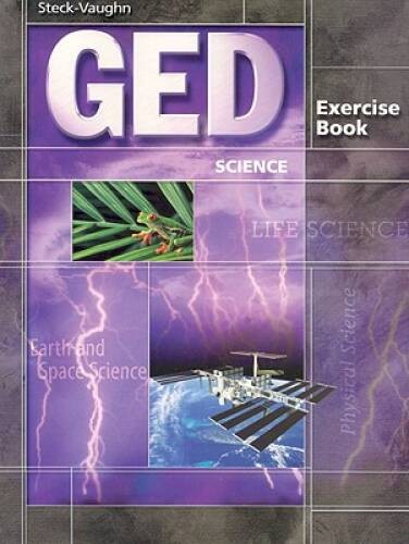 GED Exercise Books: Student Workbook Science – Paperback By STECK-VAUGHN – GOOD