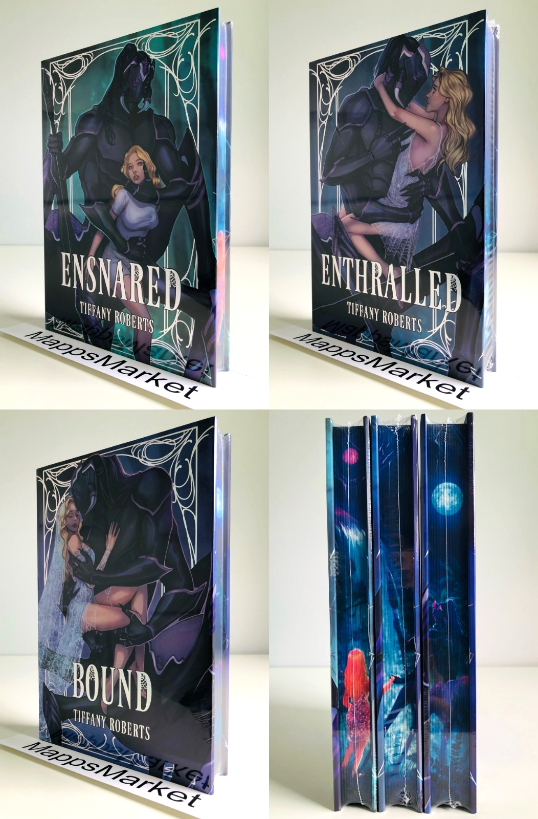 Ensnared, Enthralled & Bound SIGNED by Tiffany Roberts THE SPIDER&rsquo;S MATE Arcane