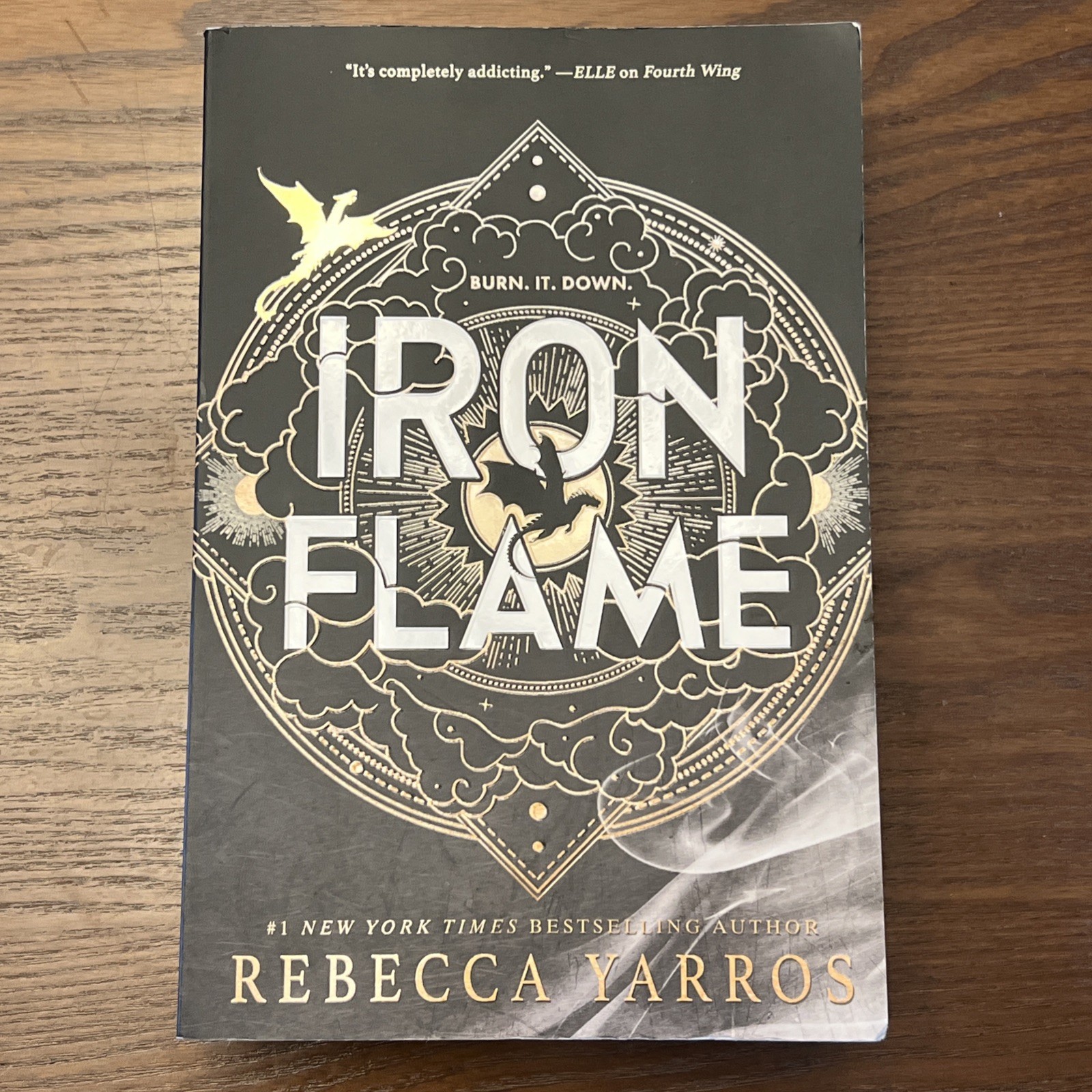 Iron Flame by Rebecca Yarros – The Empyrean Series paperback