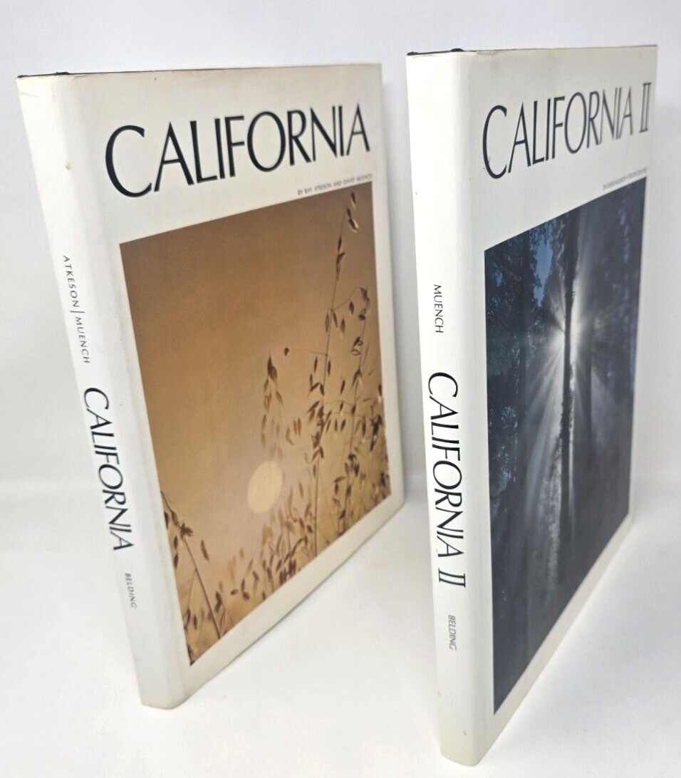 California I (1970), California II (1977) Lot – Ray Atkeson, David Muench