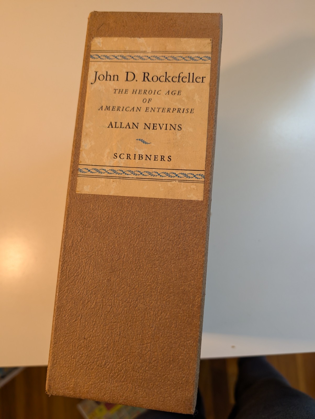 John D. Rockefeller Heroic Age of American Enterprise Vol I & II HC Box Set