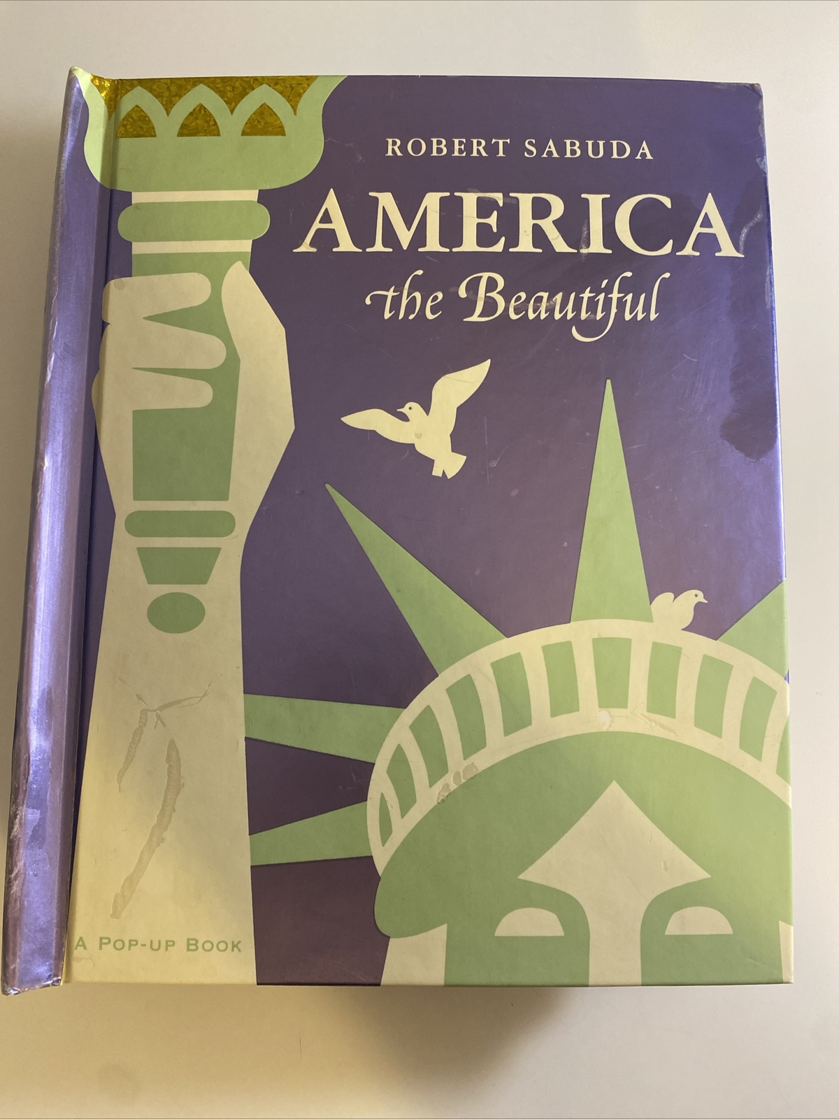 Robert Sabuda AMERICA The Beautiful Children Pop Up Book 📕 zbb