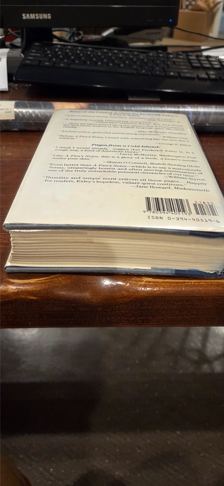 Pages From A Cold Island and Last Notes From Home, Frederick Exley&rsquo;s last two