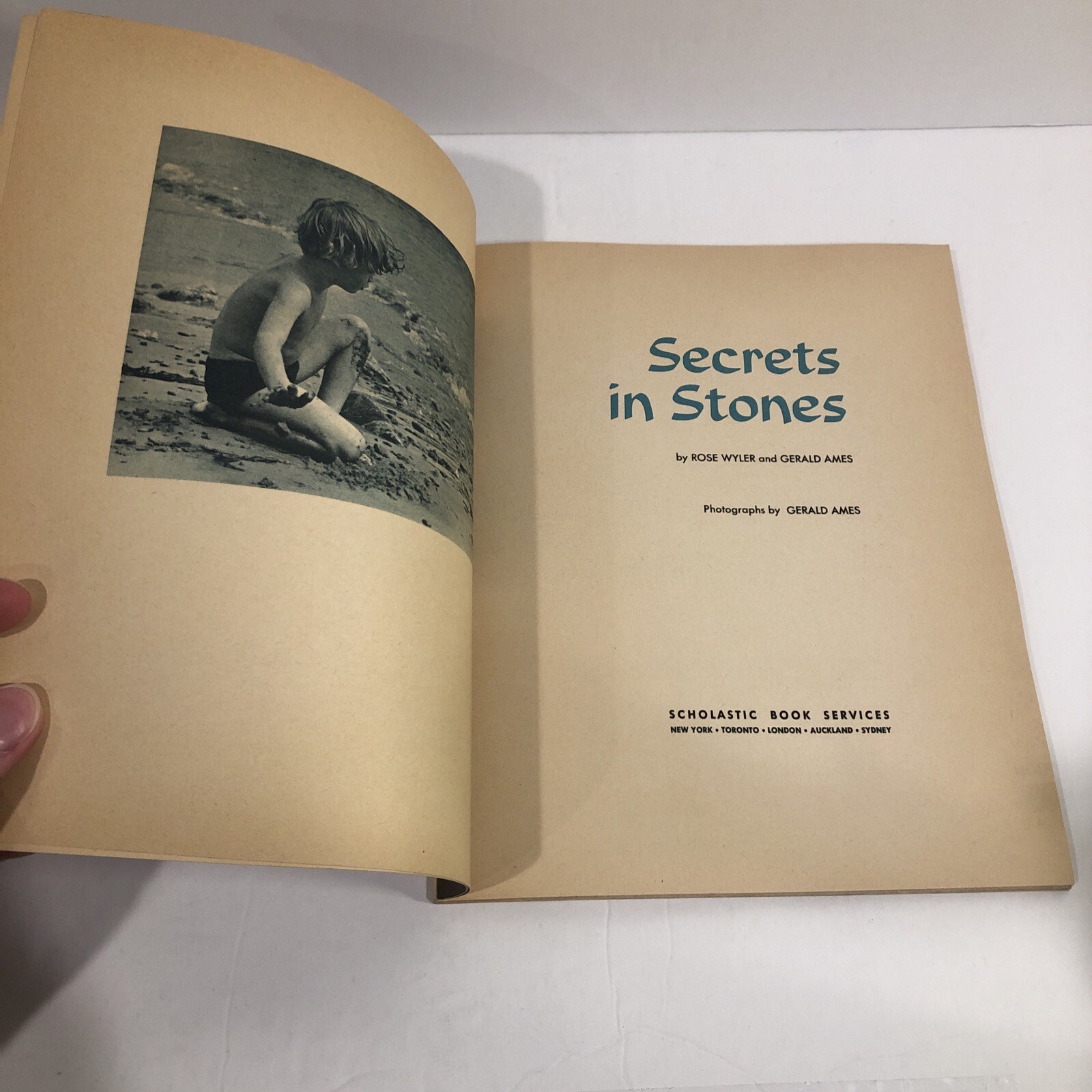 Secrets in Stones Rose Wyler Gerald Ames 1970 Scholastic Magazine Book Services