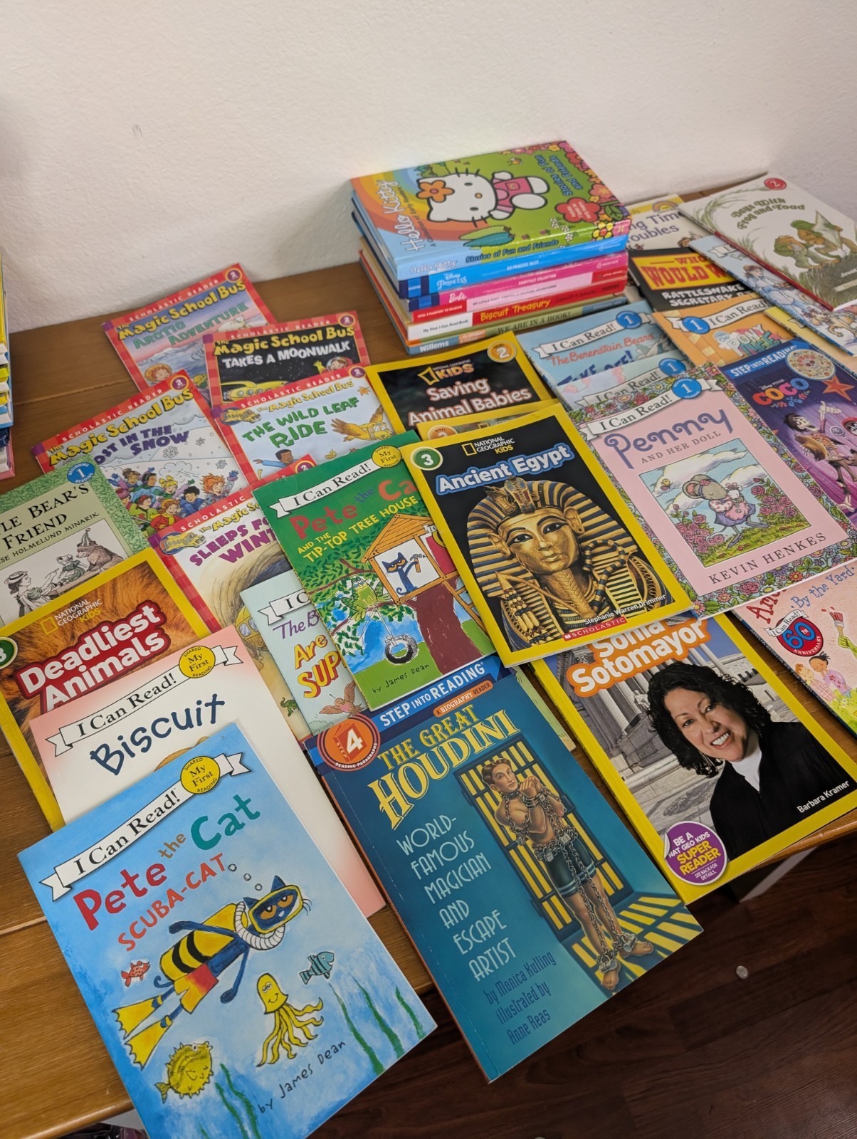 I Can Read! Huge 40 Book Lot Children&rsquo;s Readers PB Reader Lot Level Pre, 1, 2, 3