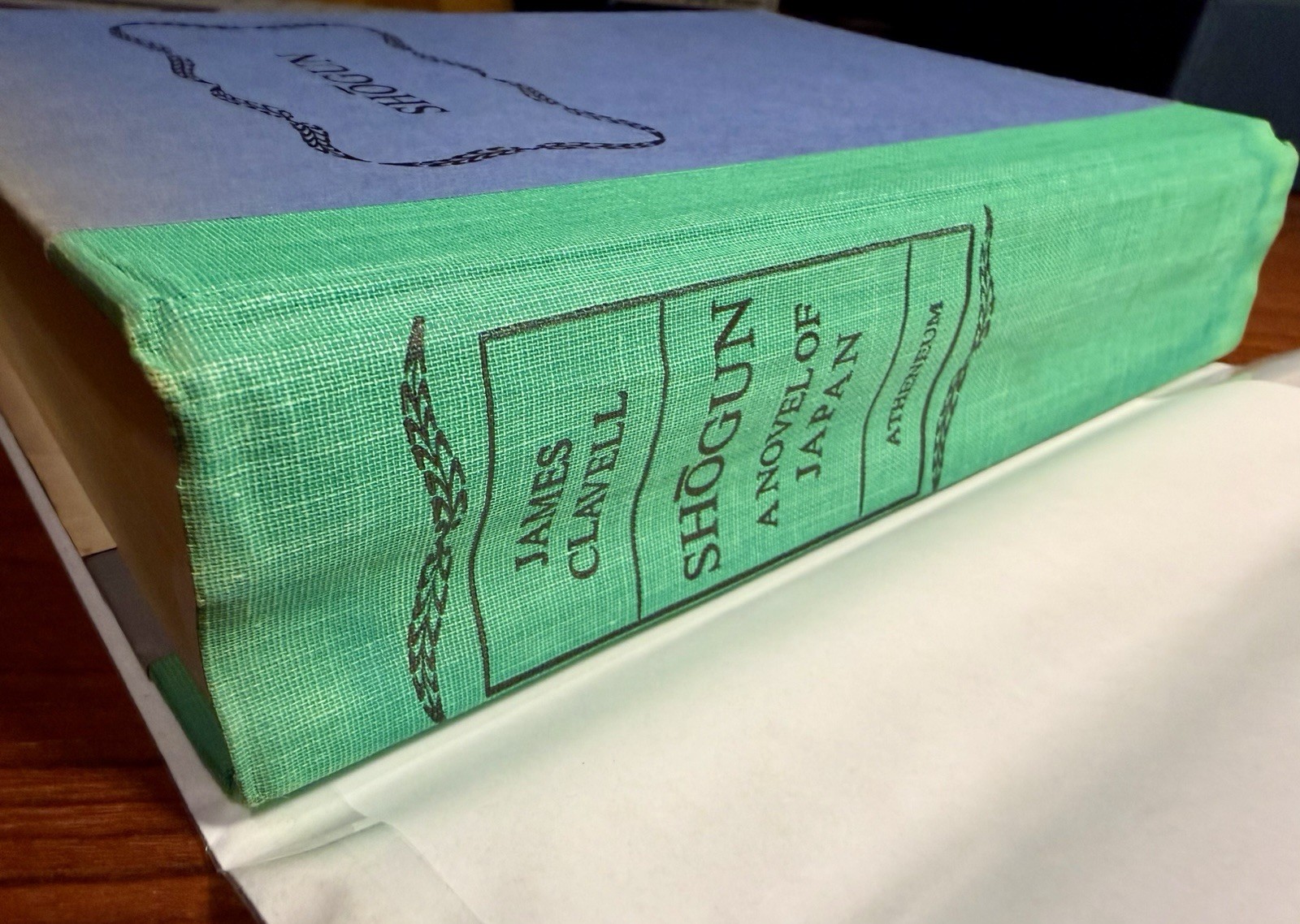 SHOGUN – James Clavell ATHENEUM 1st EDITION/1st PRINTING 1975 Hardcover DJ Mylar
