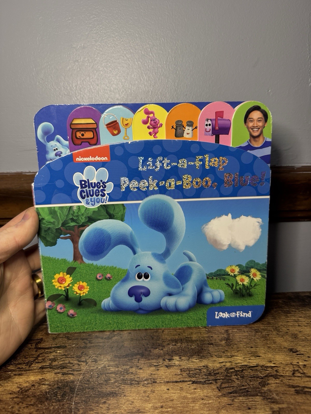 Nickelodeon Blue&rsquo;s Clues & You: Peek-A-Boo, Blue! – (Look and Find) (Board Book)