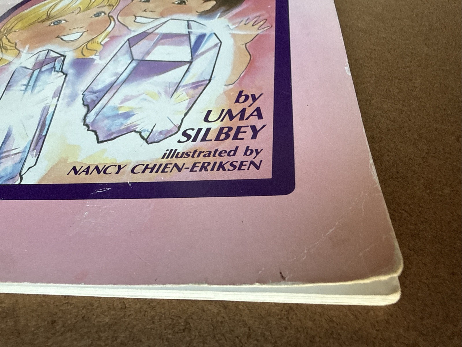 RARE 1988 OUT OF PRINT Paul and Mary and their Magic Crystals by UMA SILBEY