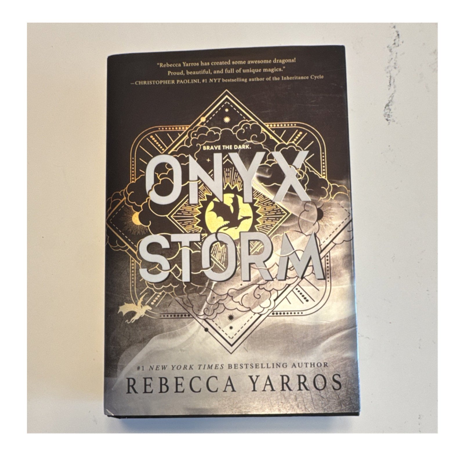 Onyx Storm by Rebecca Yarros Empyrean Ser. 2025 Hardcover w/ Dust Jacket