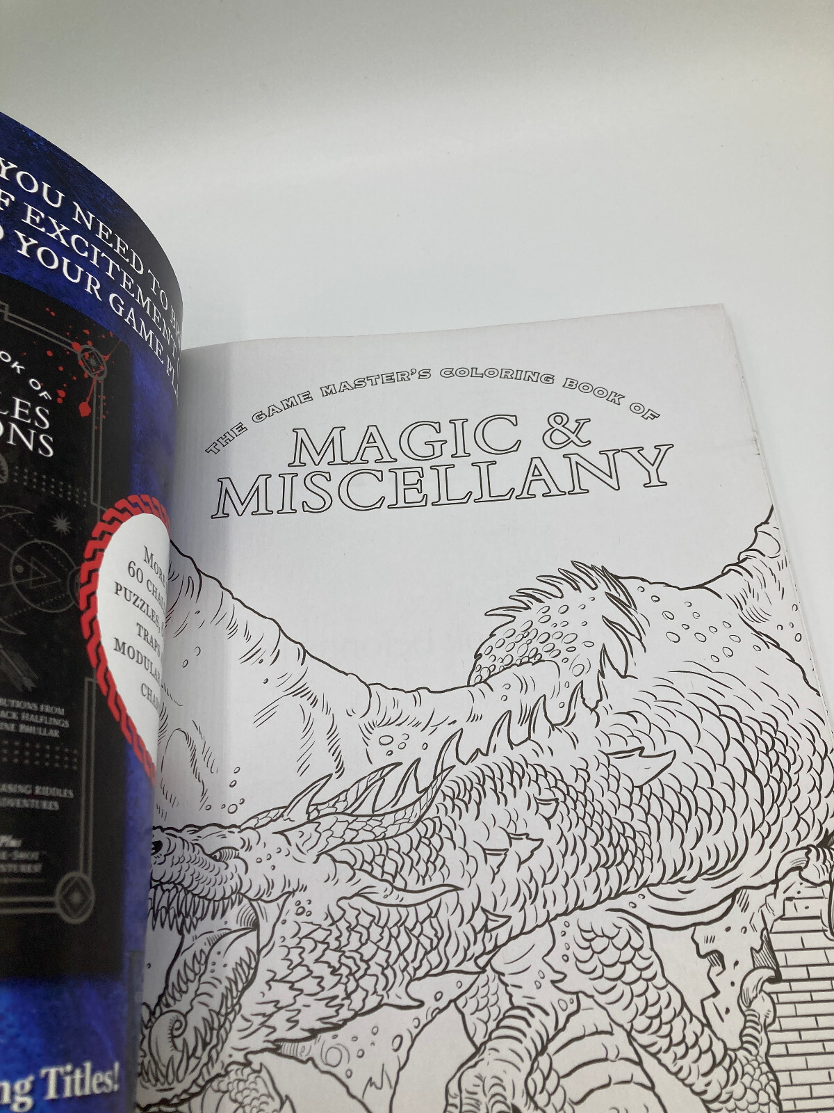 The Game Master&rsquo;s Coloring Activity Book of Magic & Miscellany Paperback