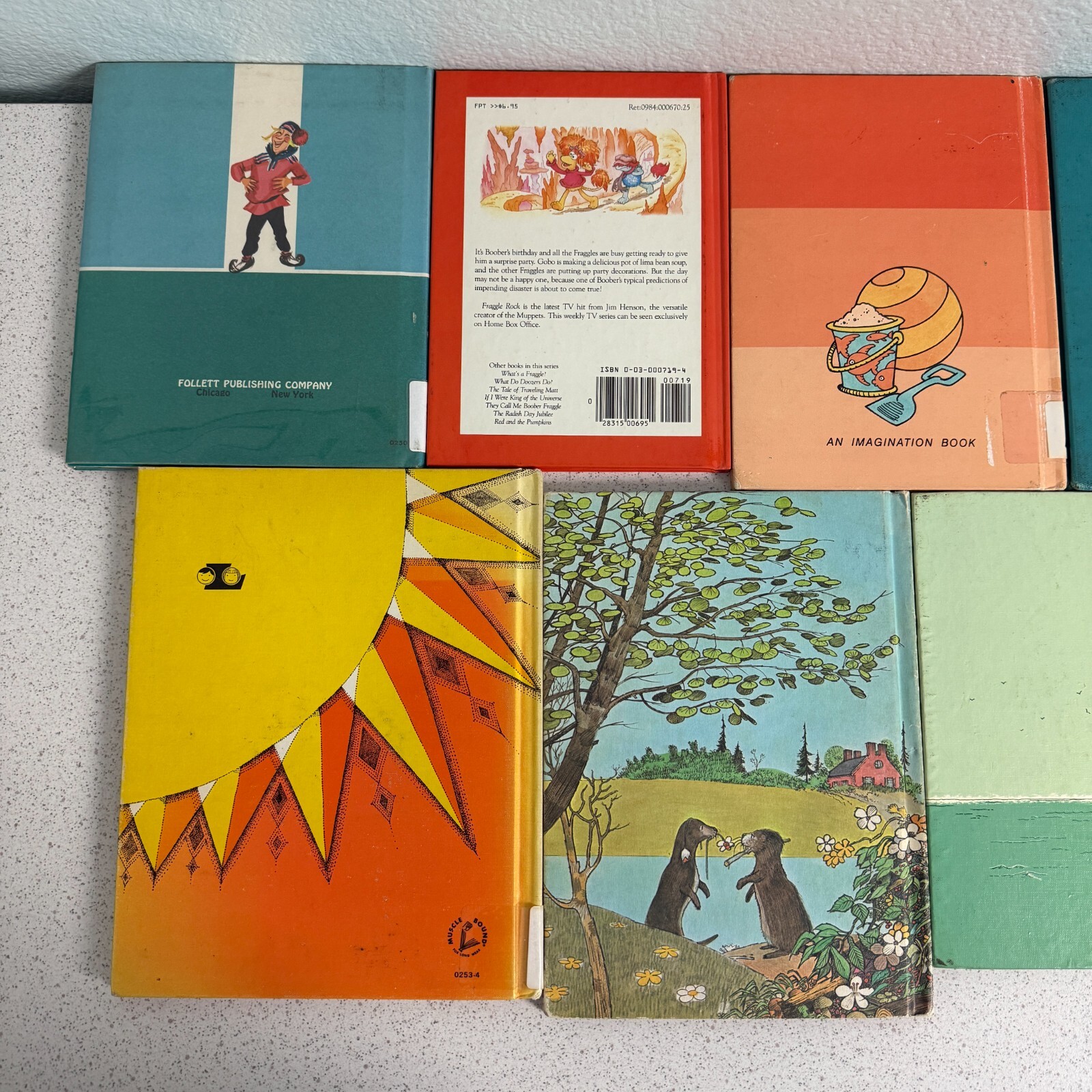 Lot of 18 Vintage 60s 70s 80s 90s Childrens Kids Picture Books Elementary School