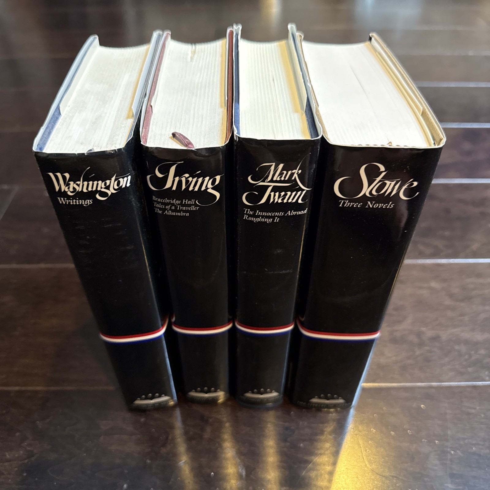 The Library of America Books Lot of 12 Cooper Irving Stowe Dana Stowe Lincoln