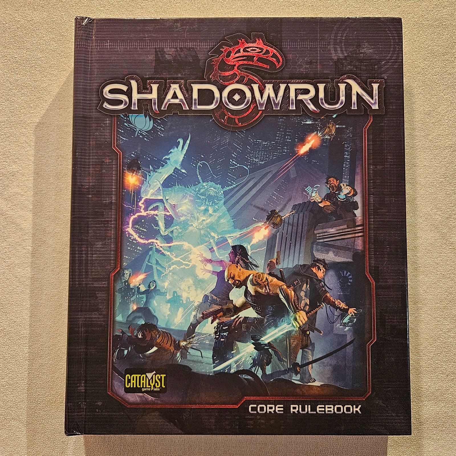 Shadowrun Core Rulebook 5th edition Catalyst Game Labs 2013 Hardcover TTRPG