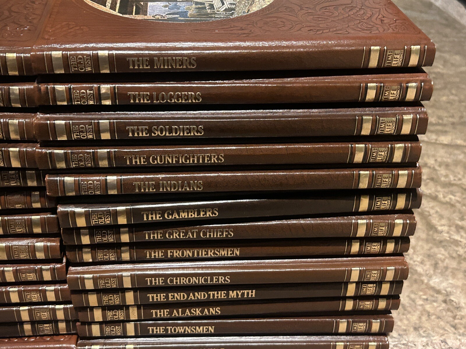 Vintage Time Life THE OLD WEST Book Set Collection 1970s Complete 26 Volumes