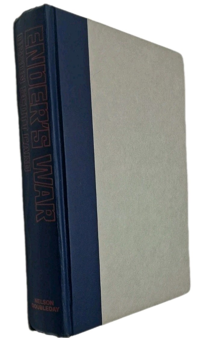 SIGNED! Ender&rsquo;s War by Orson Scott Card w/ENDER&rsquo;S WAR Expanded Version BCE HC DJ