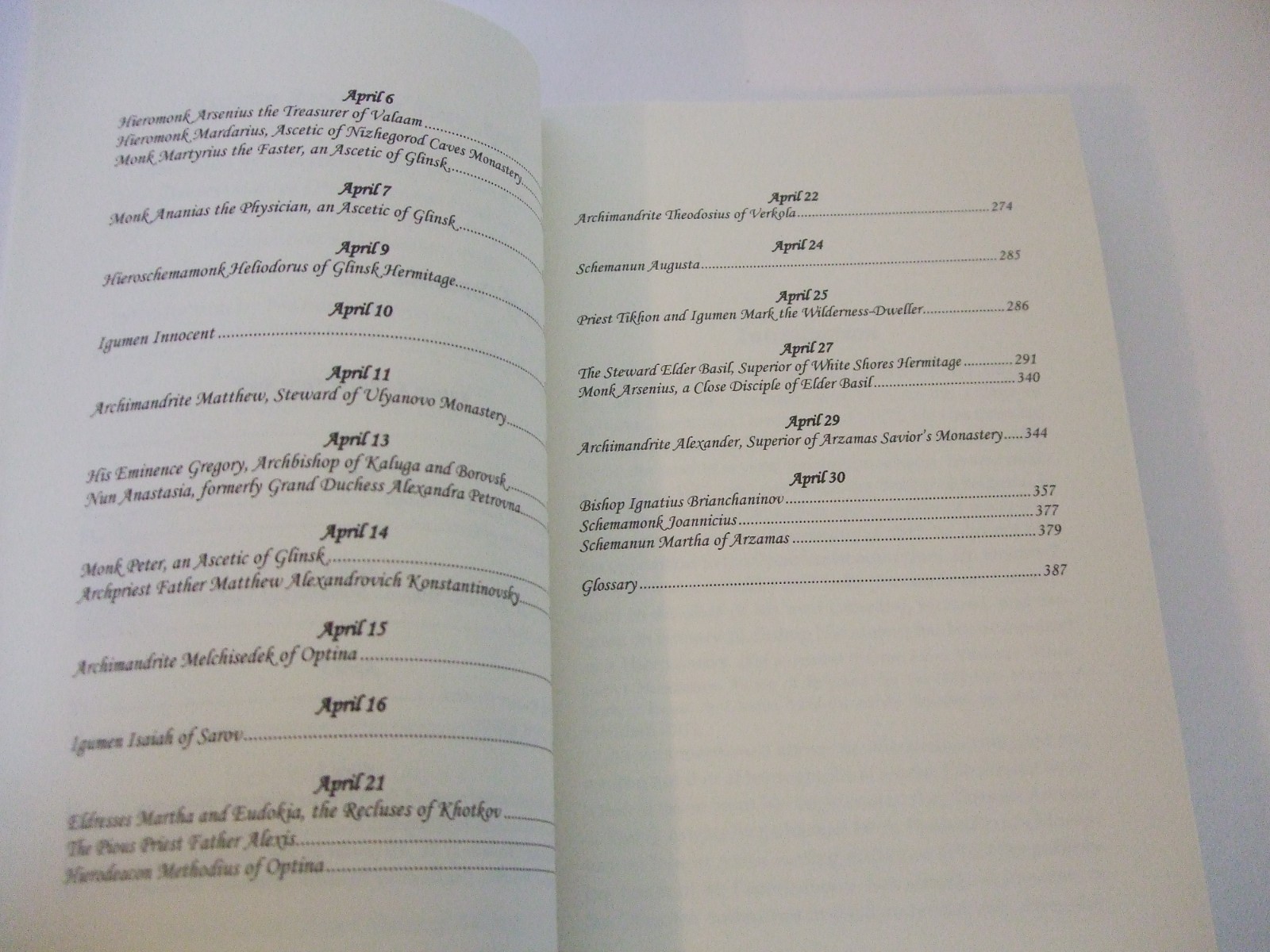 Russian Ascetics of Piety of the 18th and 19th Centuries: January-April 15% OFF