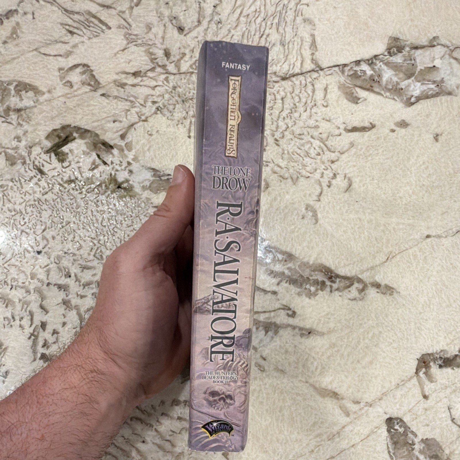 The Lone Drow Forgotten Realms R.A. Salvatore Wizards of the Coast D&D Drizzt