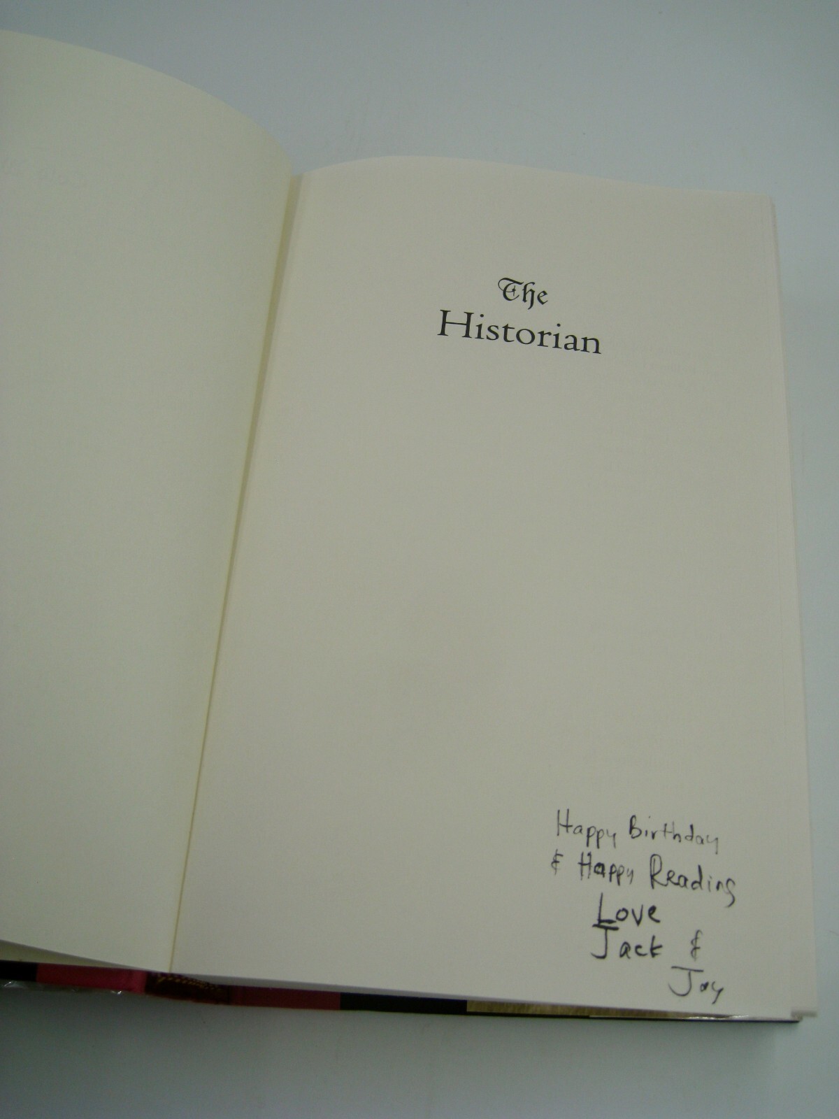 Elizabeth Kostova THE HISTORIAN 1st Edition 1st Printing Like New