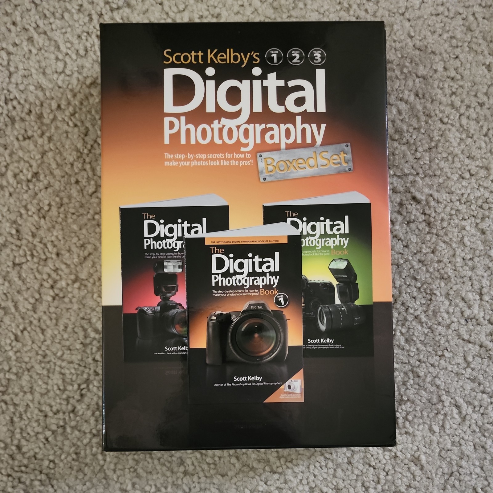 Scott Kelby&rsquo;s Digital Photography Boxed Set volumes 1 to 3