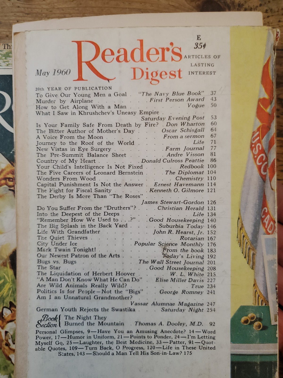 Lot Of 6 &rsquo;54 &rsquo;60 &rsquo;61 &rsquo;65 Reader’s DIGEST Vintage History Short Stories 1954 Book