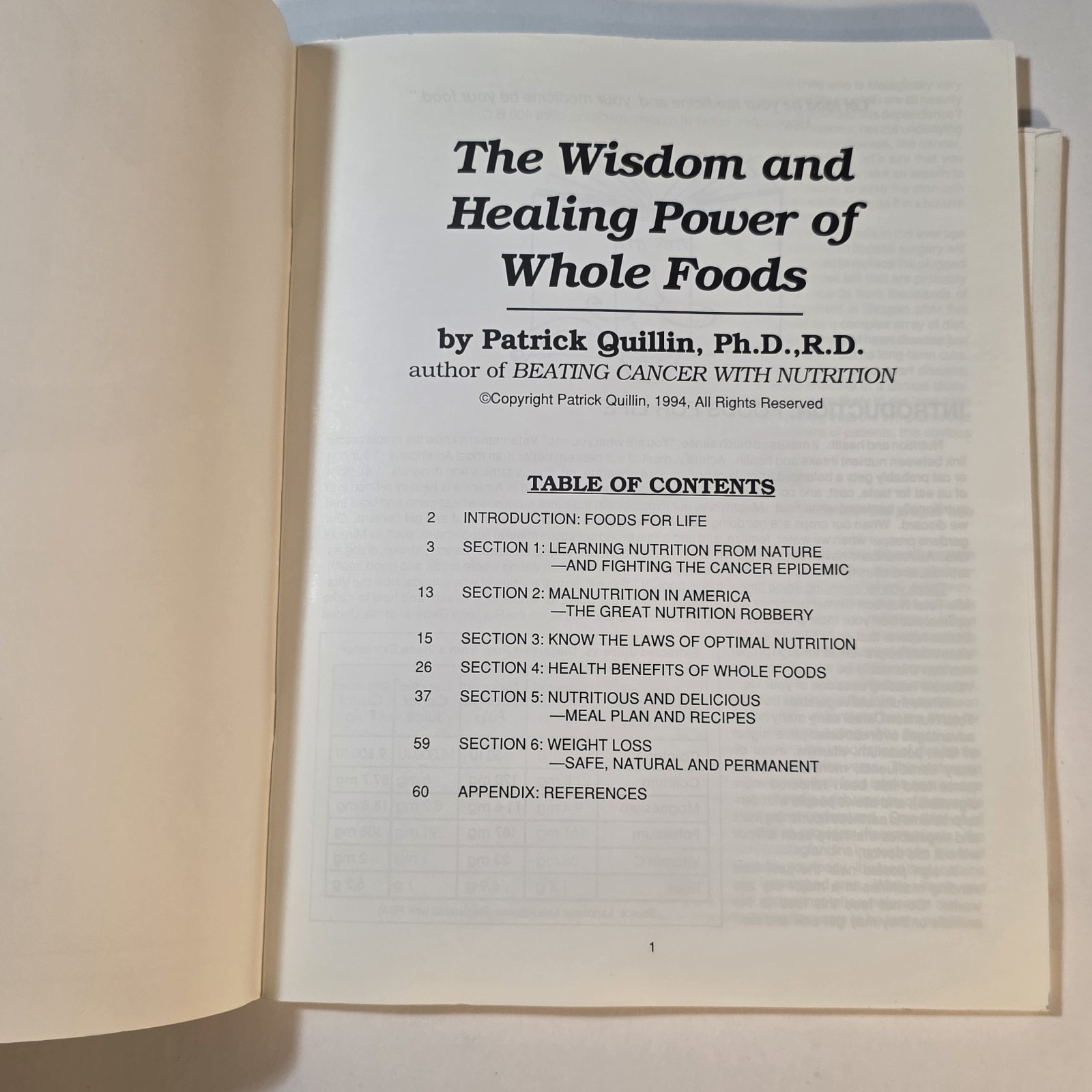 Vita-Mix Whole Food Recipes 3-Ring Binder and Owner&rsquo;s Manual 2000 USA