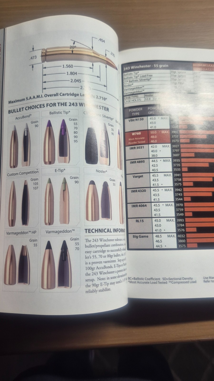 Brand New NOSLER « Reloading Guide Hunting Book 7 by John R. (editor) Nosler