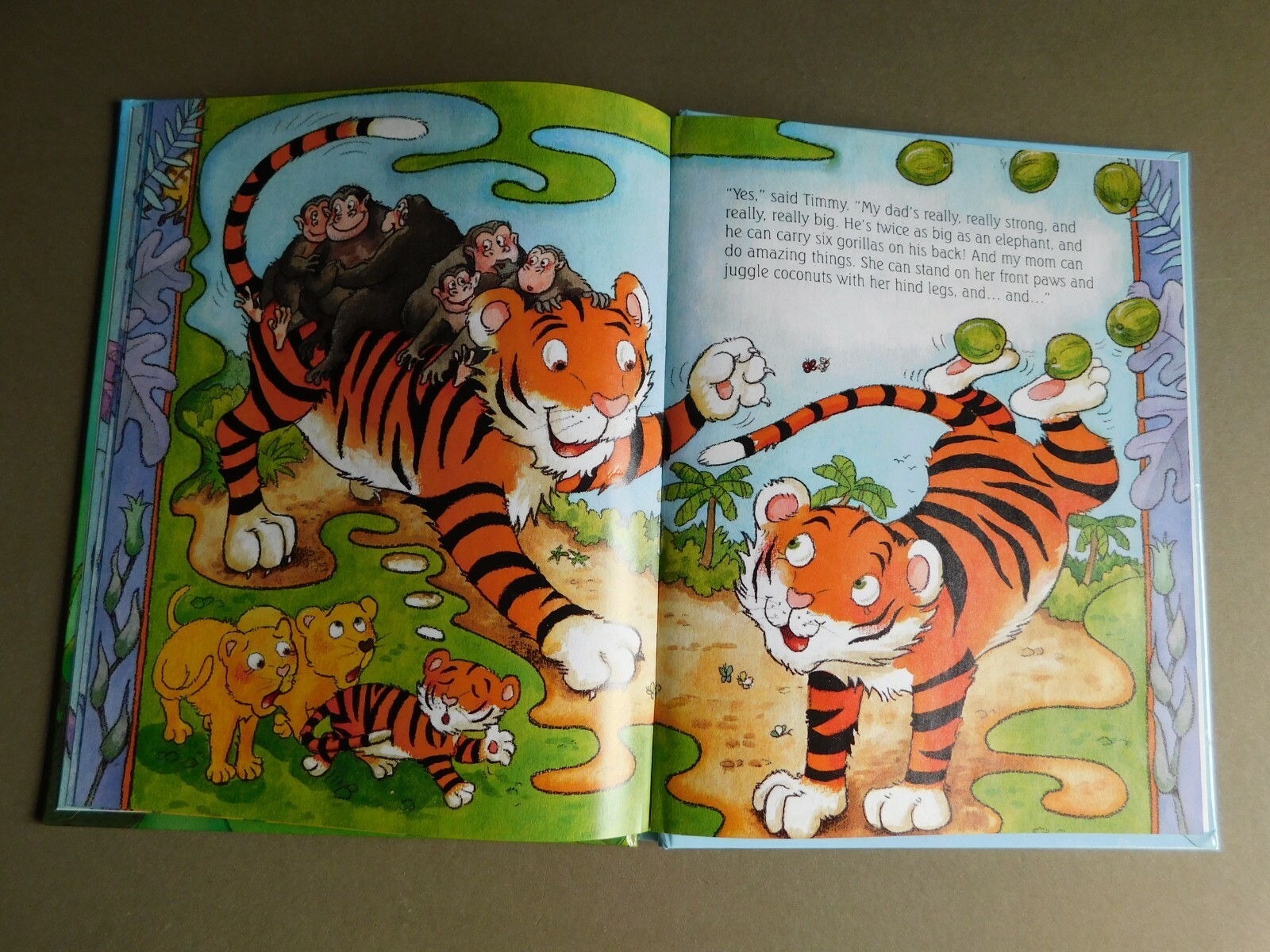 Tiger Tales – by Ronne Randall – – 2008 Parragon Children&rsquo;s book