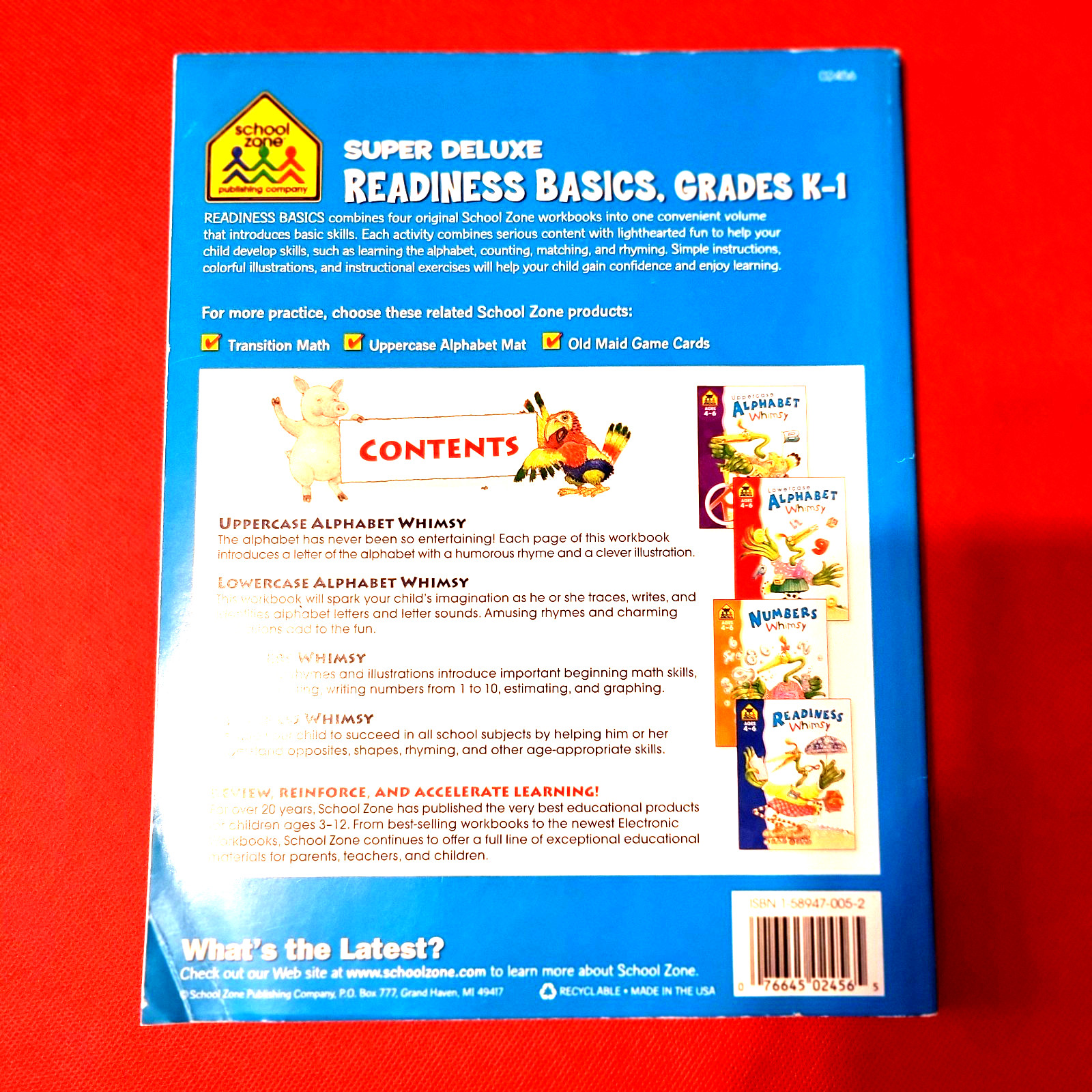 READINESS BASICS: GRADES K-1 by School Zone Staff